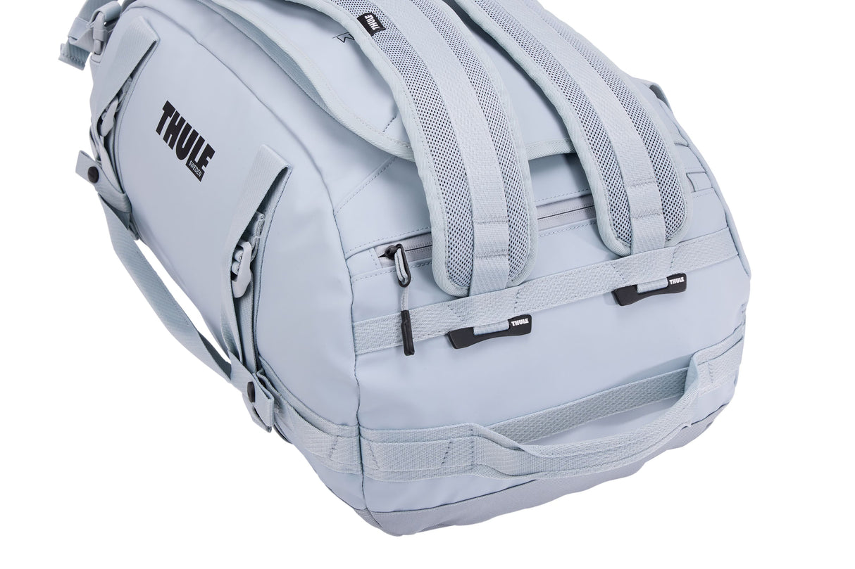 Thule Chasm 40L Durable Recycled Convertible Duffel Bag Soft Blue