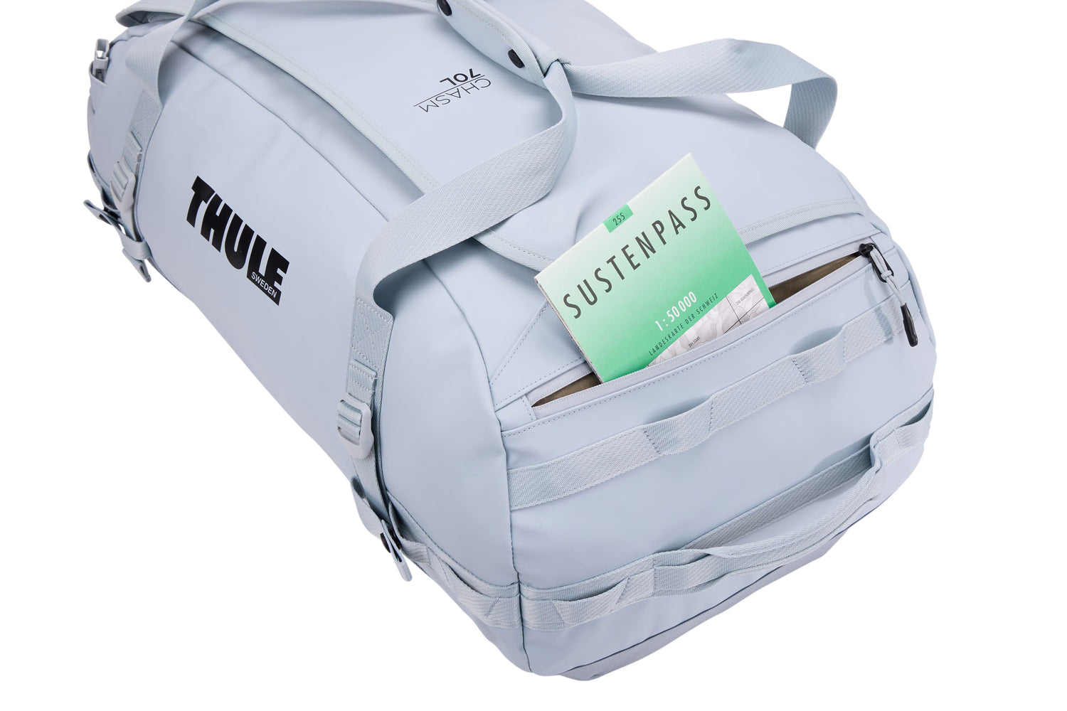 Thule Chasm 70L Duffel Bag: Rugged, Recycled, Versatile for Adventure Travel