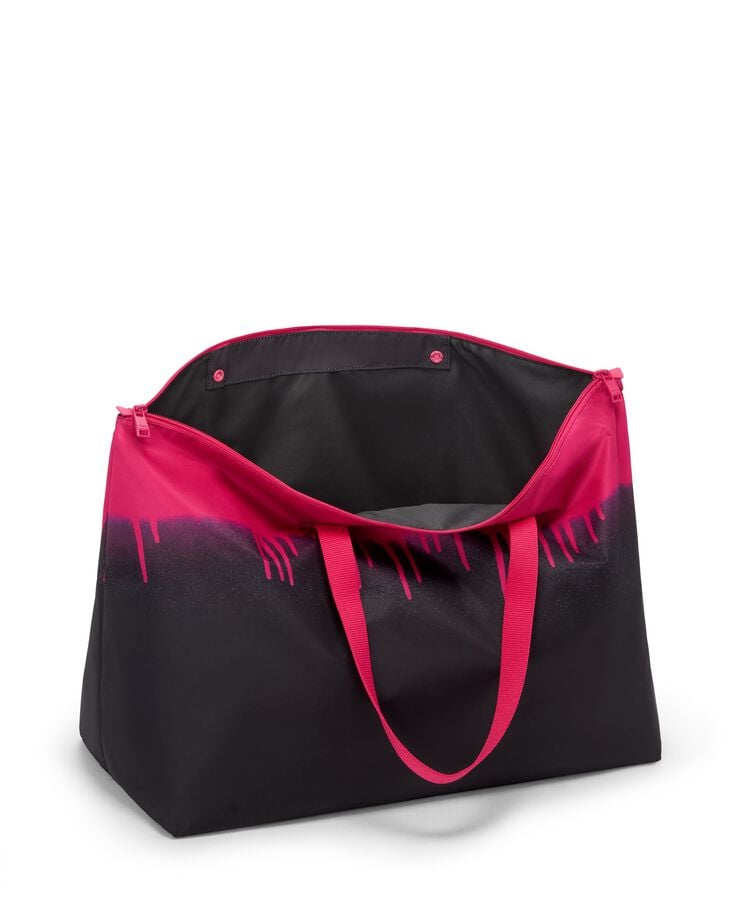 Voyageur Just In Case Tote in Fuchsia Spray Paint