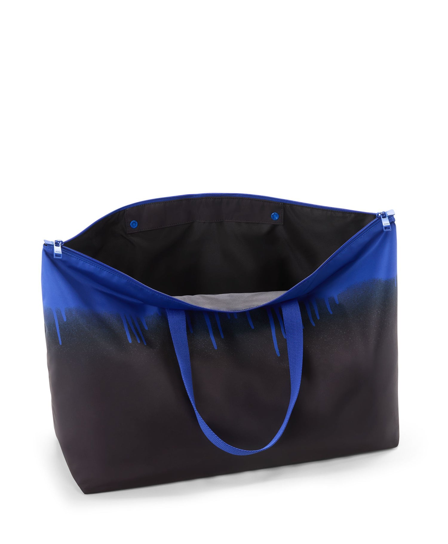 Voyageur Just In Case Tote in Electric Blue Spray Paint