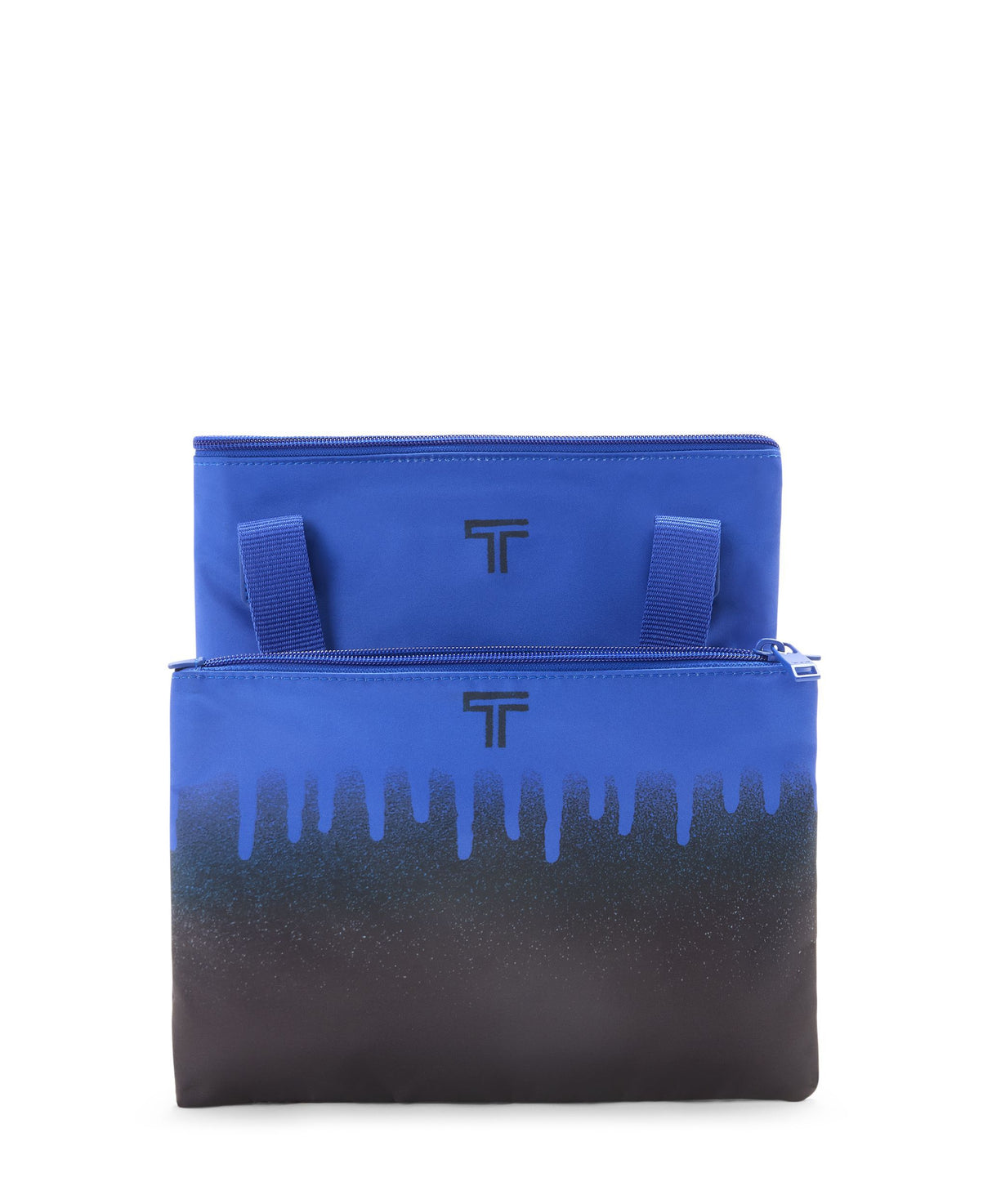 Voyageur Just In Case Tote in Electric Blue Spray Paint