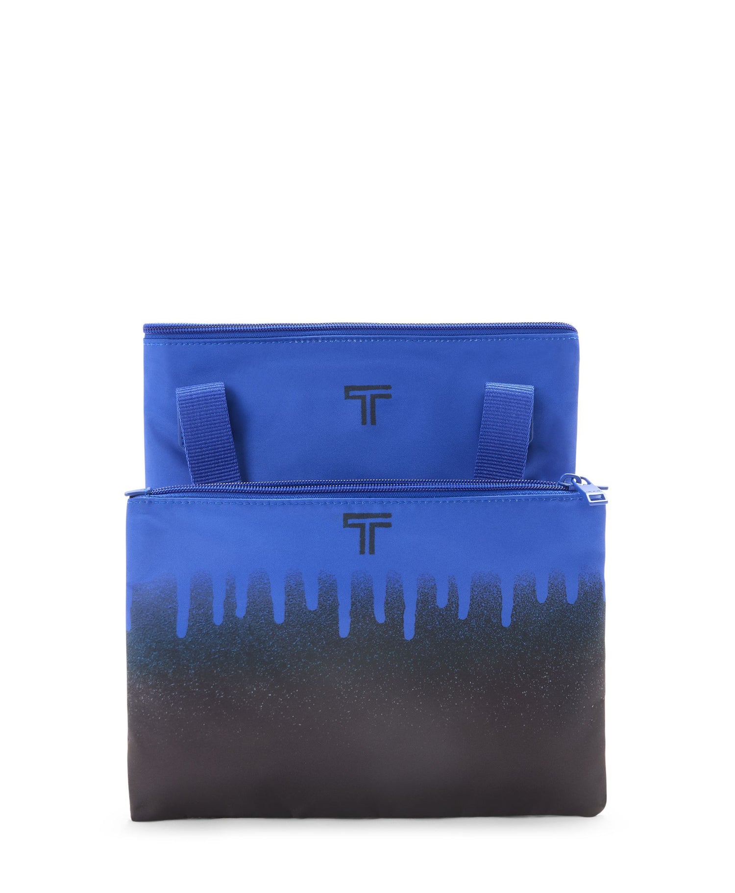 Voyageur Just In Case Tote in Electric Blue Spray Paint