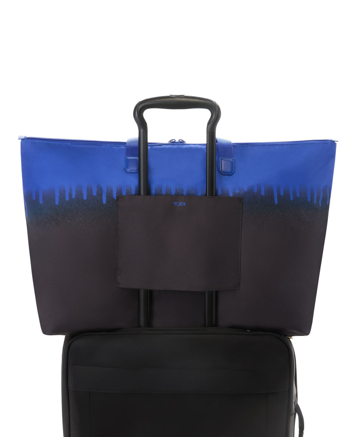 Voyageur Just In Case Tote in Electric Blue Spray Paint