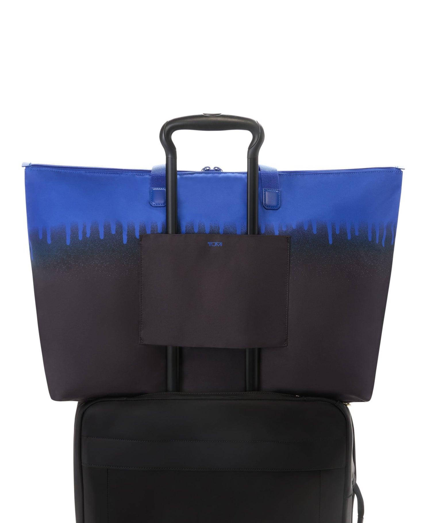 Voyageur Just In Case Tote in Electric Blue Spray Paint