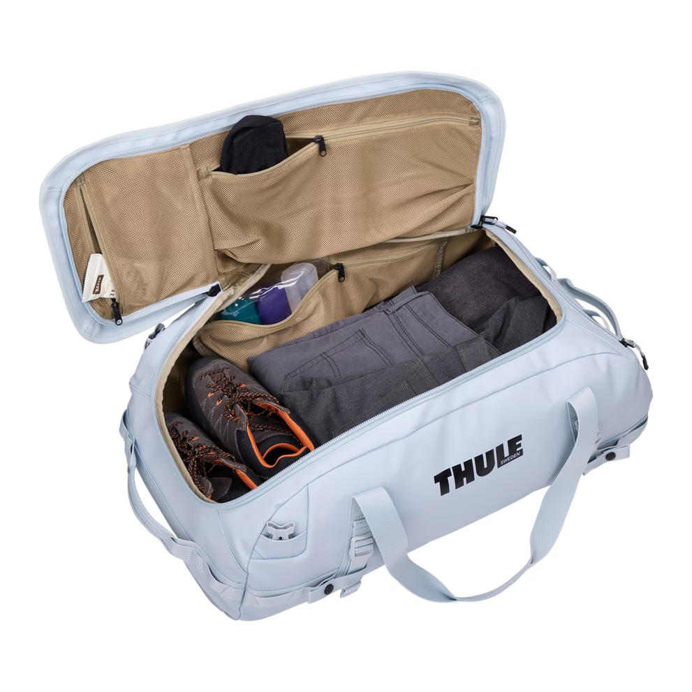 Thule Chasm 70L Duffel Bag: Rugged, Recycled, Versatile for Adventure Travel