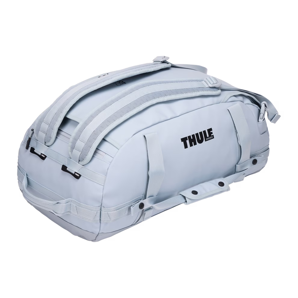 Thule Chasm 40L Durable Recycled Convertible Duffel Bag Soft Blue