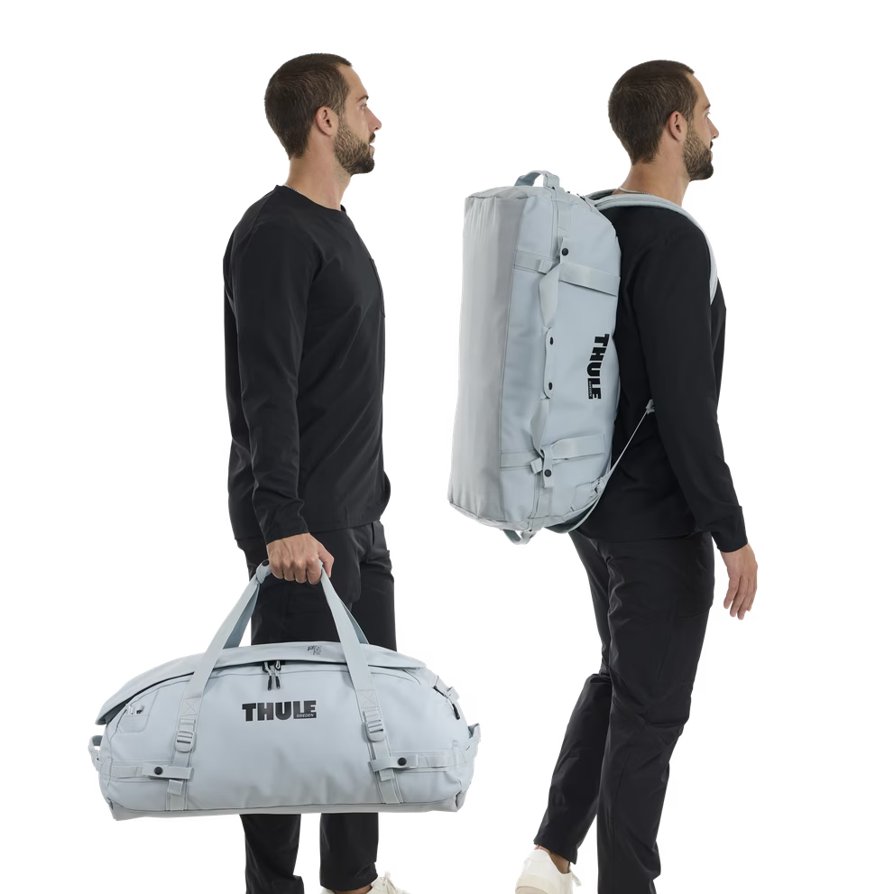 Thule Chasm 70L Duffel Bag: Rugged, Recycled, Versatile for Adventure Travel
