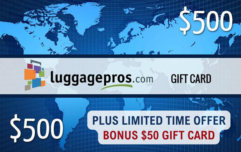 Luggage Pros Gift Certificate $500