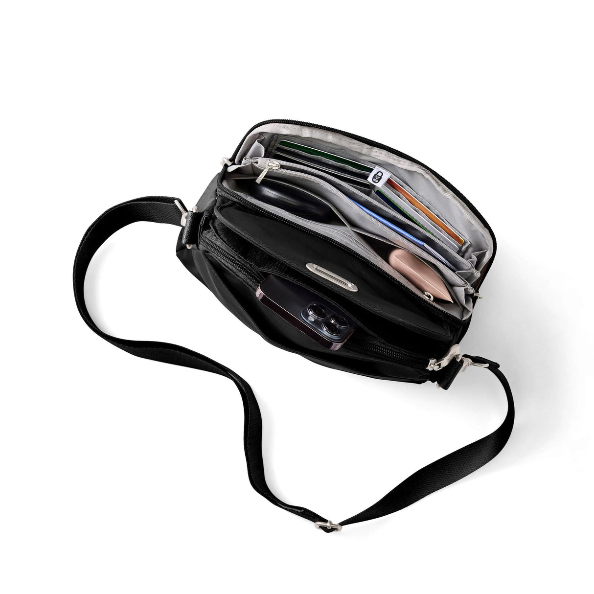 Baggallini Coastal Flip Lock Crossbody