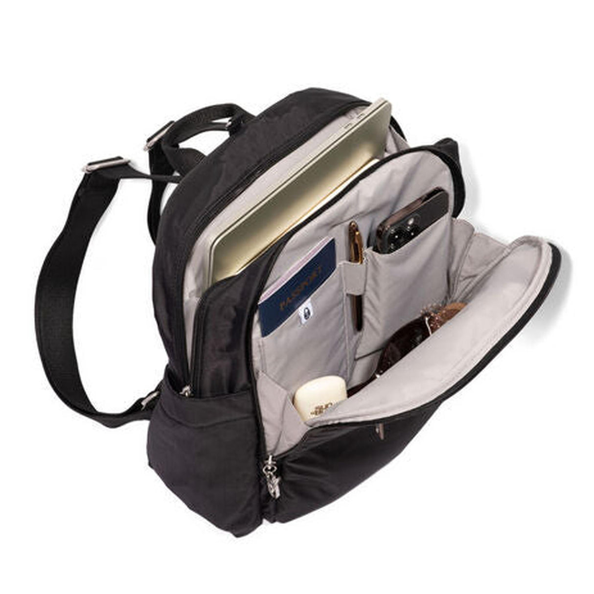 Baggallini Securtex Anti-Theft Getaway Backpack