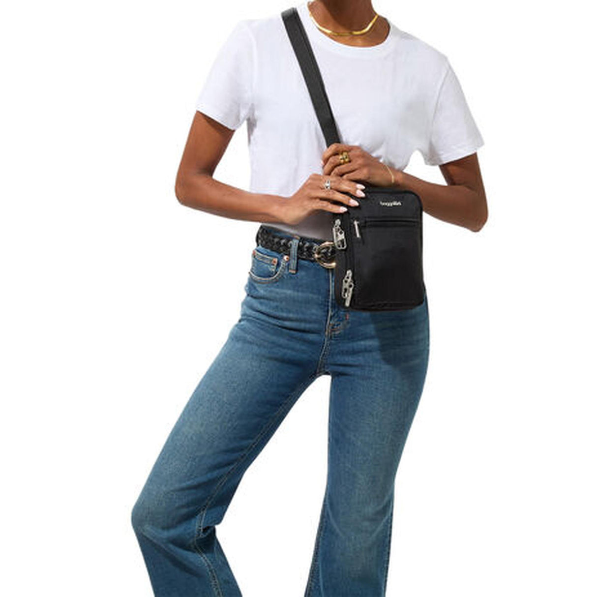 Baggallini Securtex Anti-Theft Mini Everything Crossbody