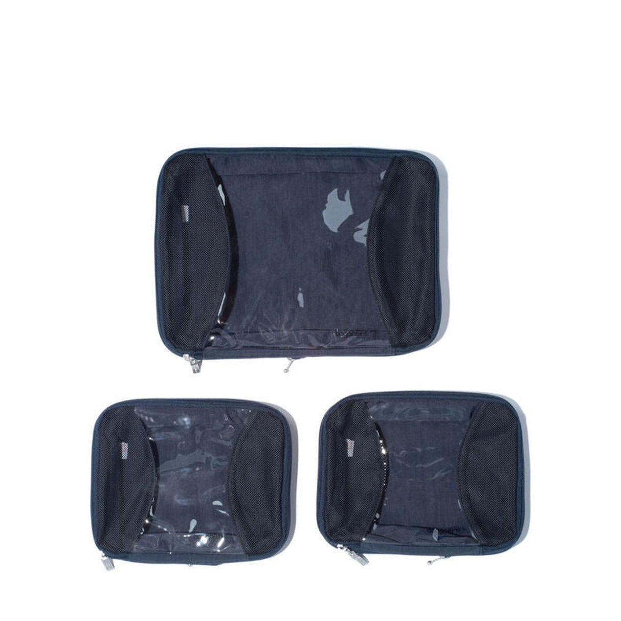 Baggallini Travel 2 Medium & 1 Large Compression Packing Cube Set