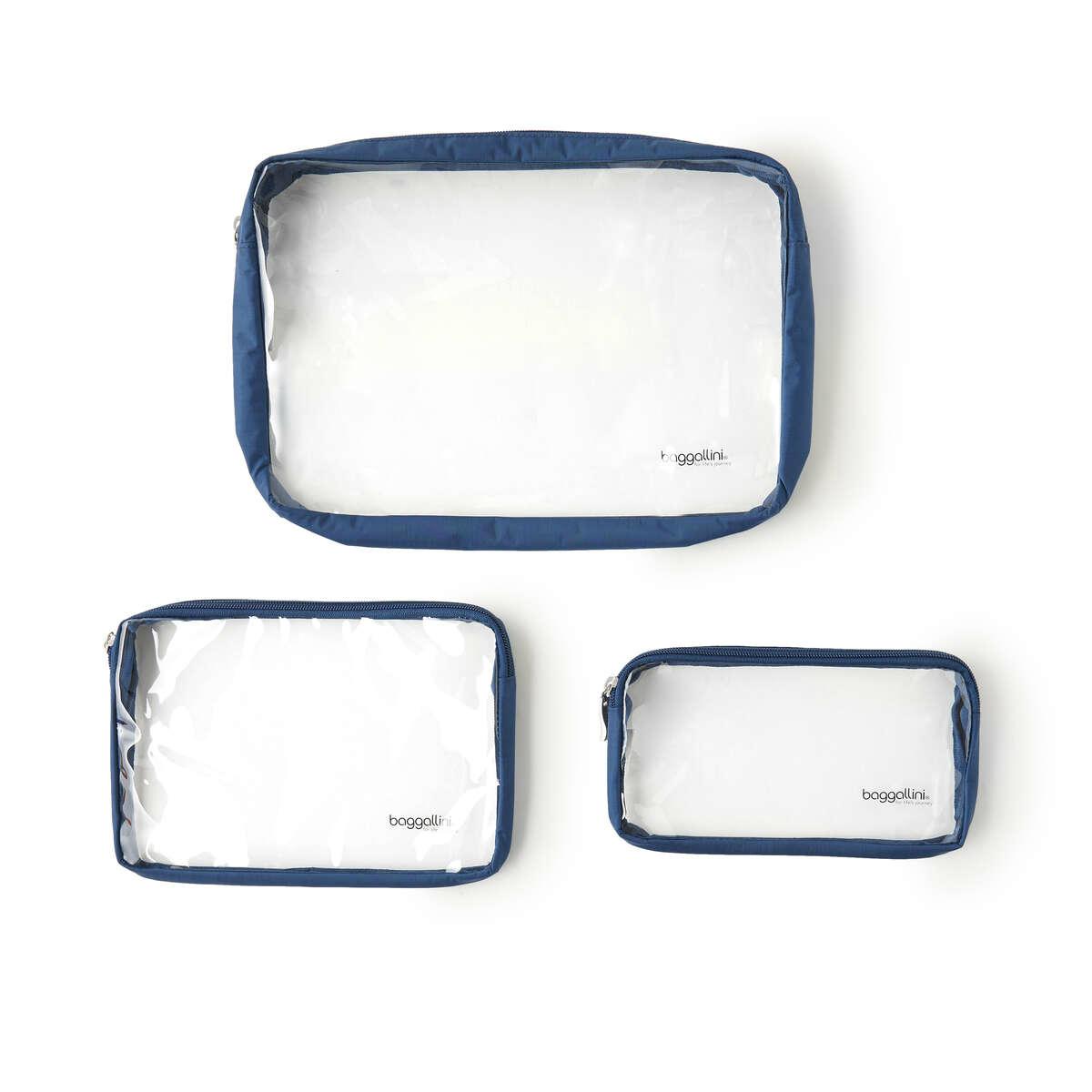 Baggallini Travel Clear Travel Pouches