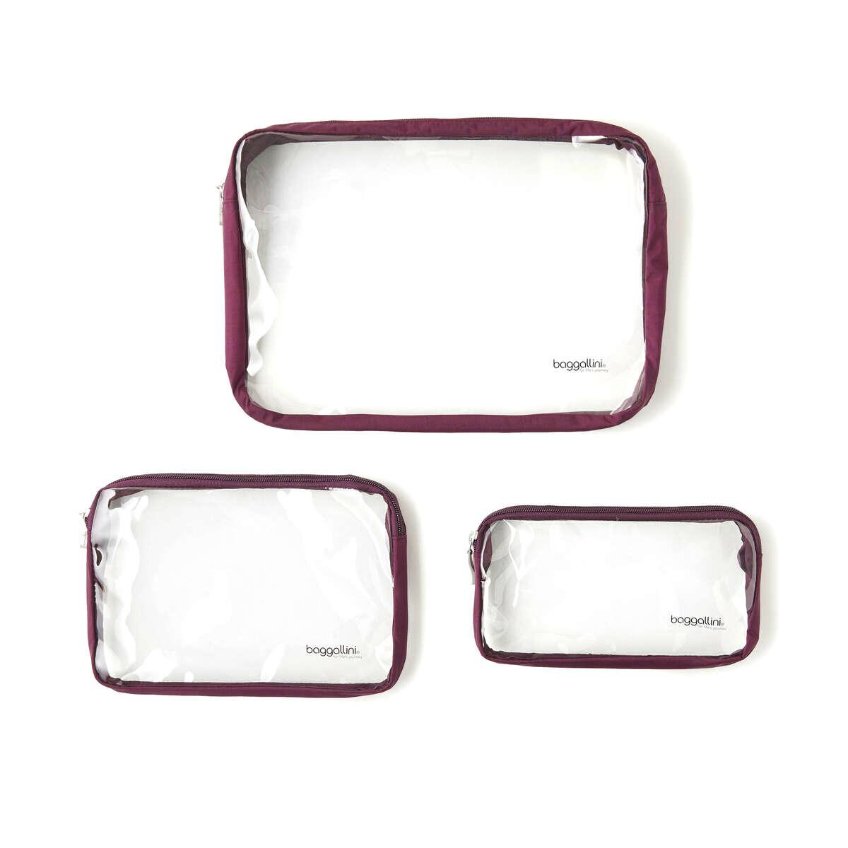 Baggallini Travel Clear Travel Pouches