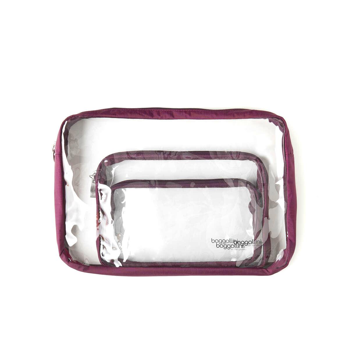Baggallini Travel Clear Travel Pouches