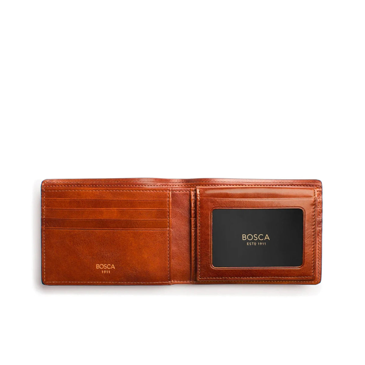 Bosca Dolce Leather Credit Wallet with ID Passcase
