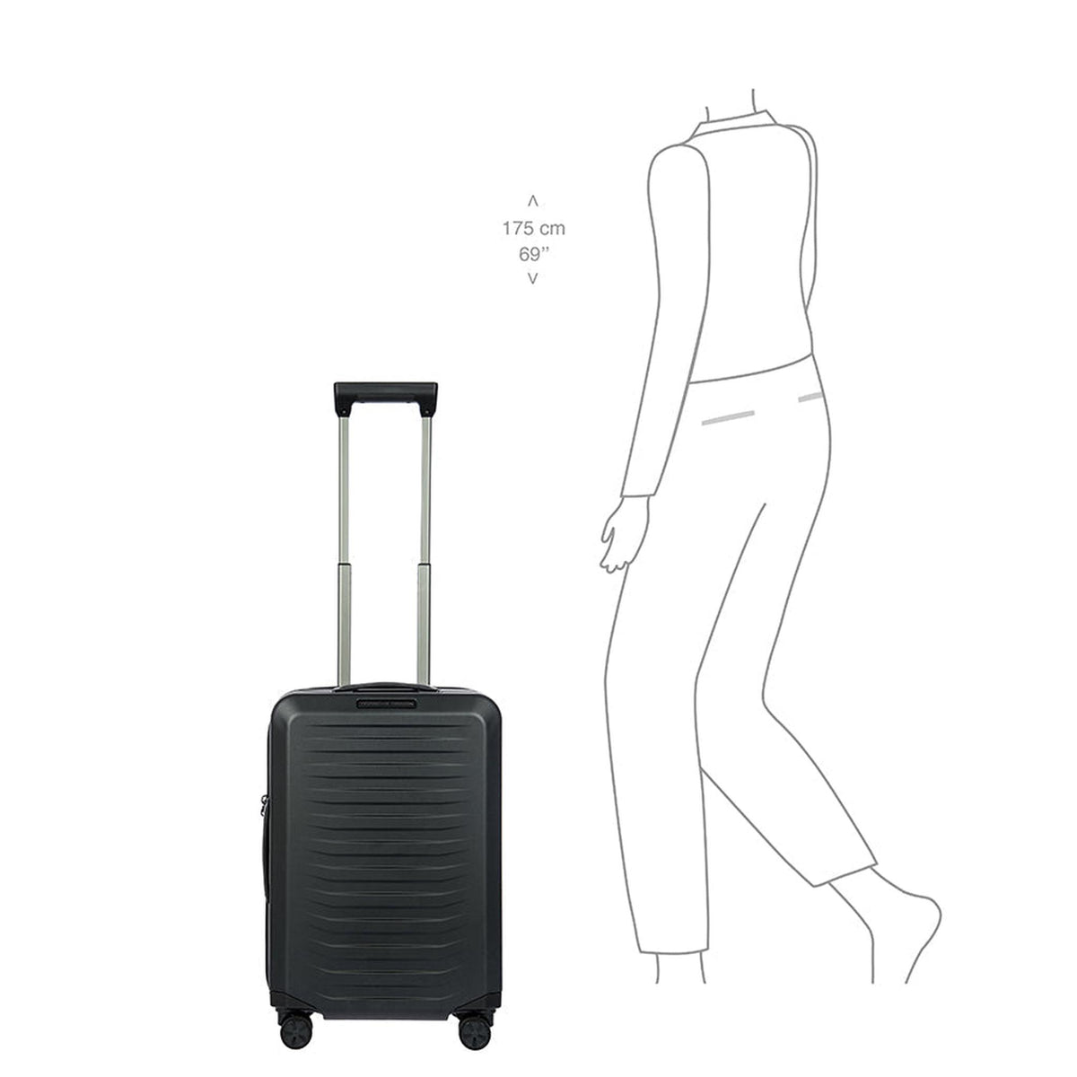 Brics Porsche Design Roadster Hardside 21" Carry-On Spinner