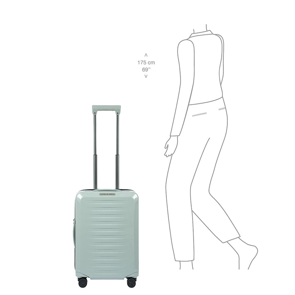 Brics Porsche Design Roadster Hardside 21" Expandable Carry-On Spinner