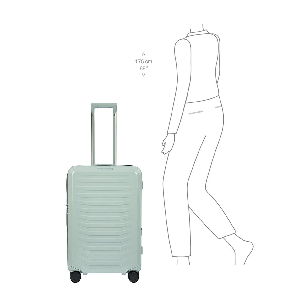 Brics Porsche Design Roadster Hardside 27" Expandable Check-In Spinner