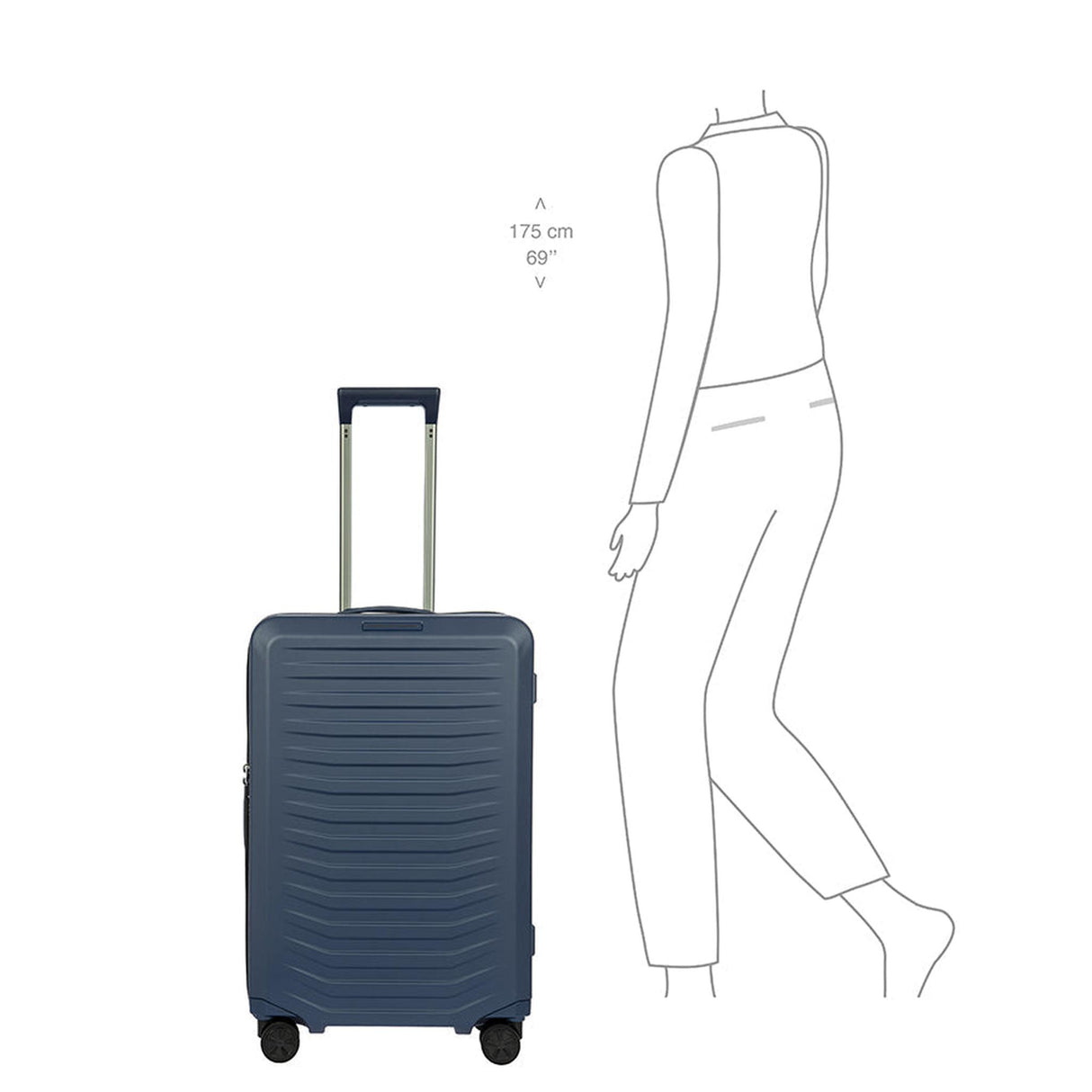 Brics Porsche Design Roadster Hardside 27" Expandable Check-In Spinner