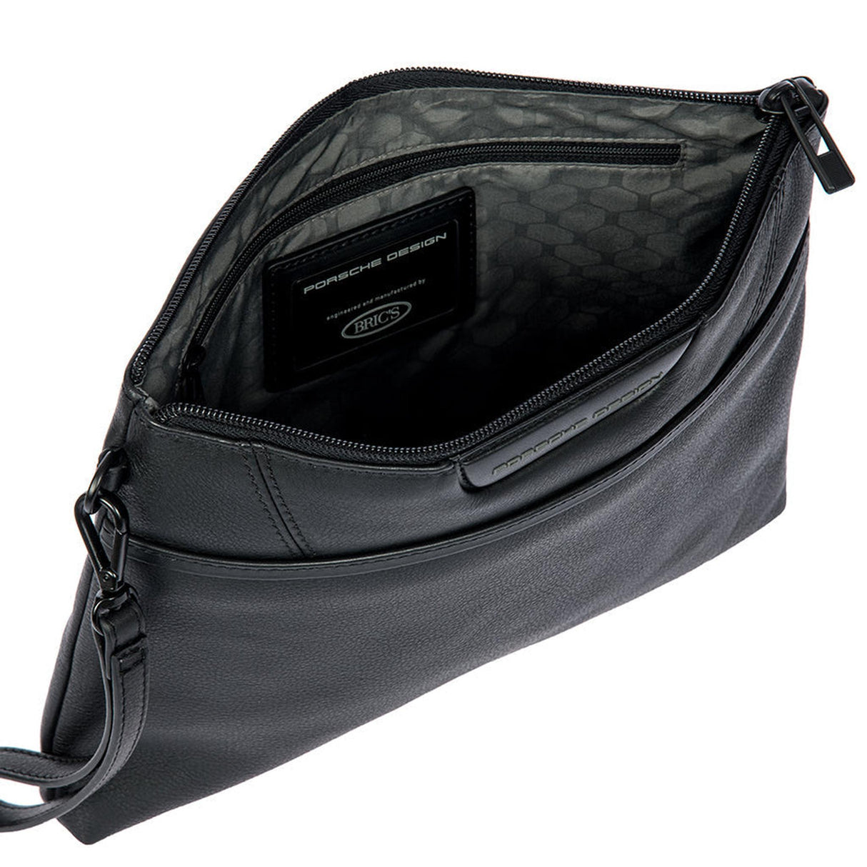 Brics Porsche Design Roadster Leather Evo Clutch Bag