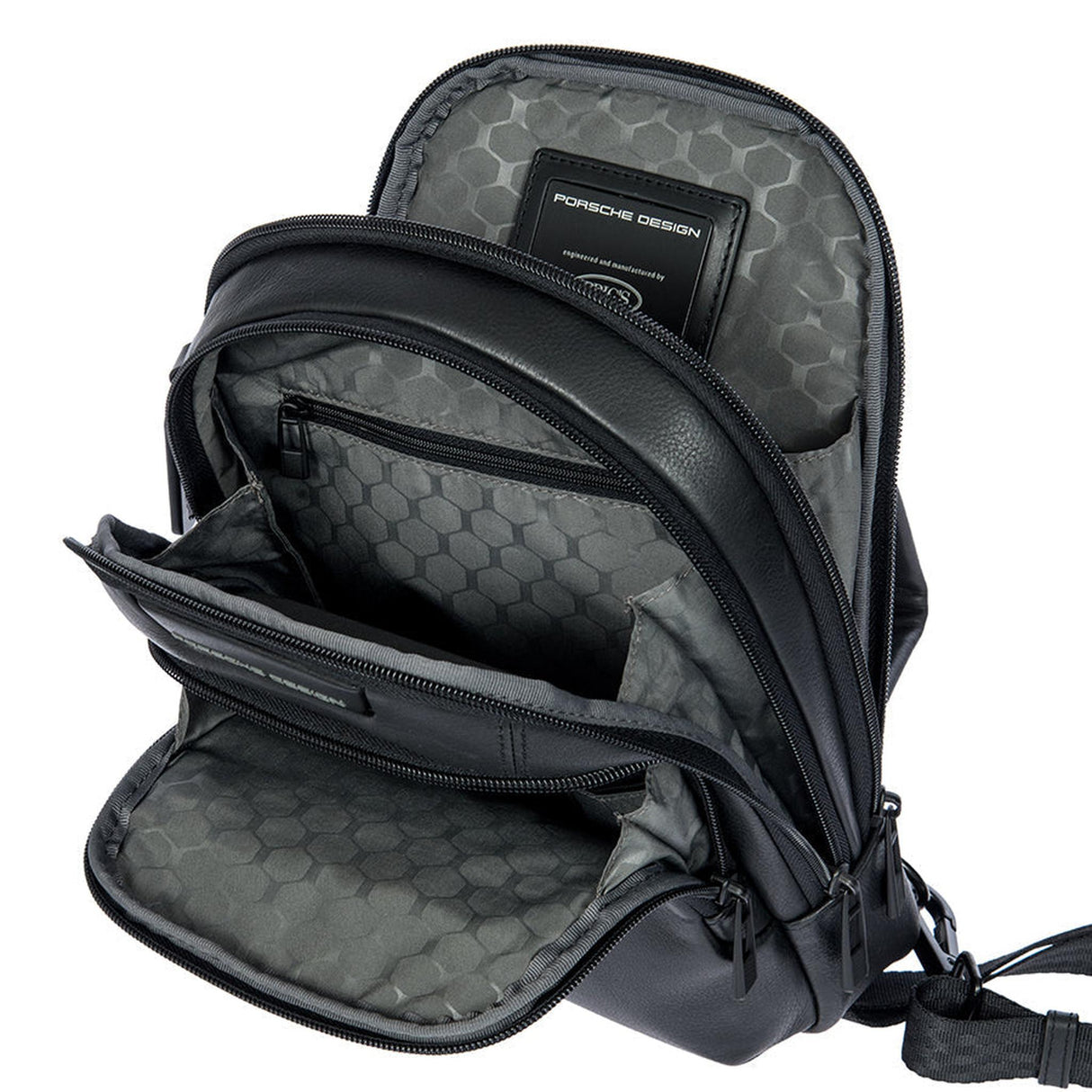 Brics Porsche Design Roadster Leather Evo Sling Bag