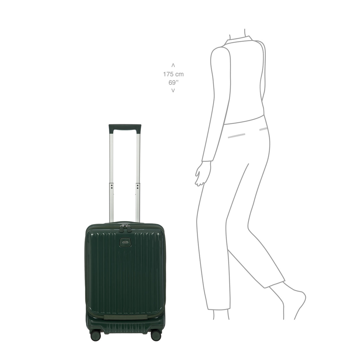 Brics Positano 21" Spinner with Pocket