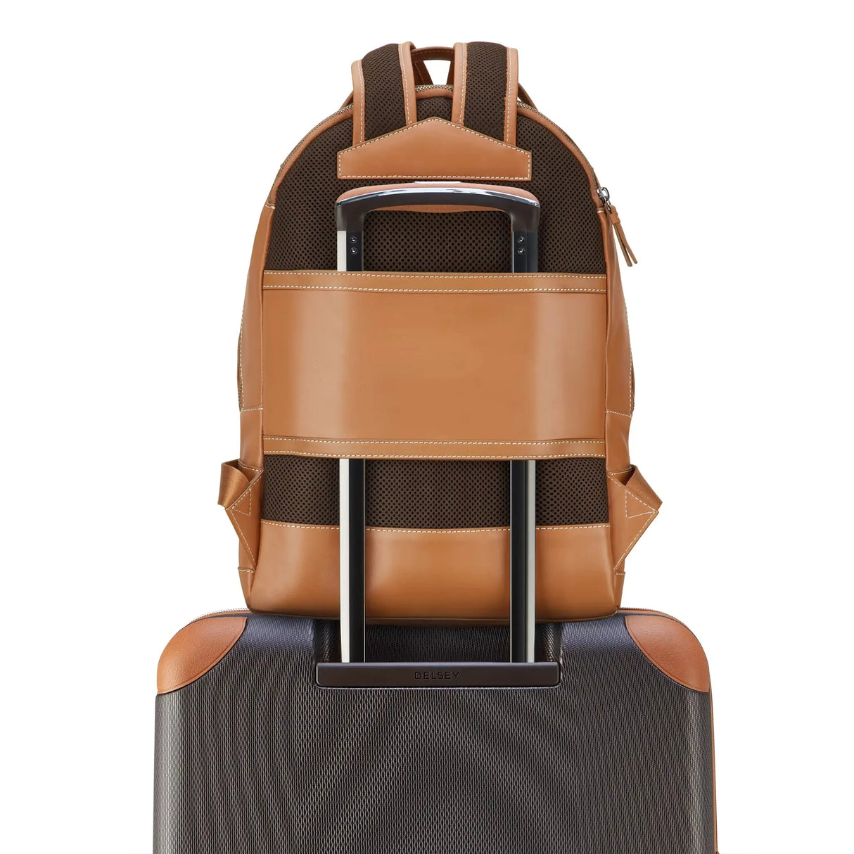 Delsey Chatelet Air 2.0 Leather Backpack