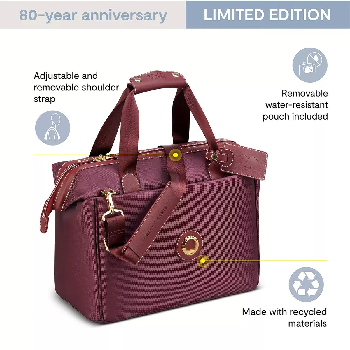 Delsey Chatelet Air 2.0 Weekender Travel Bag