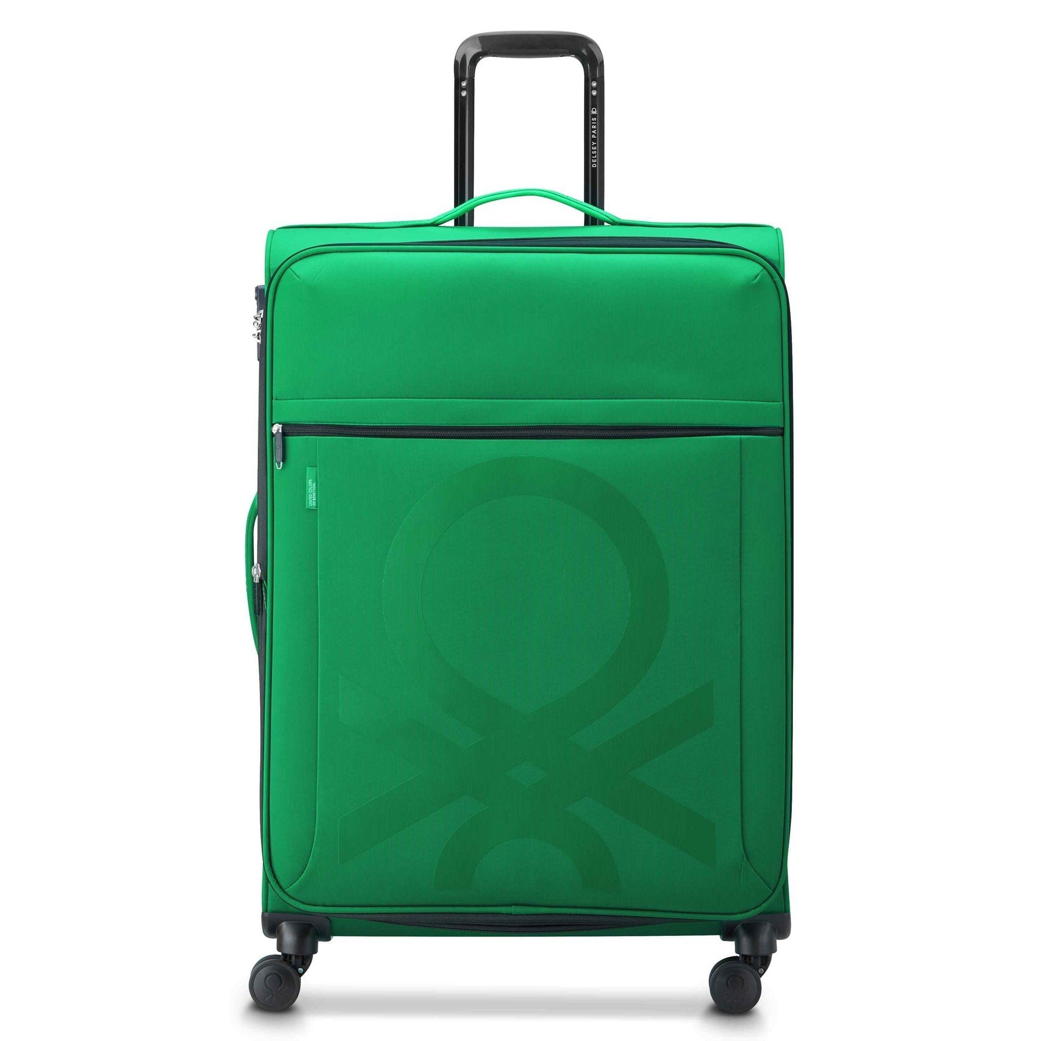 Delsey Color Block 27 Expandable Spinner Upright Luggage Pros