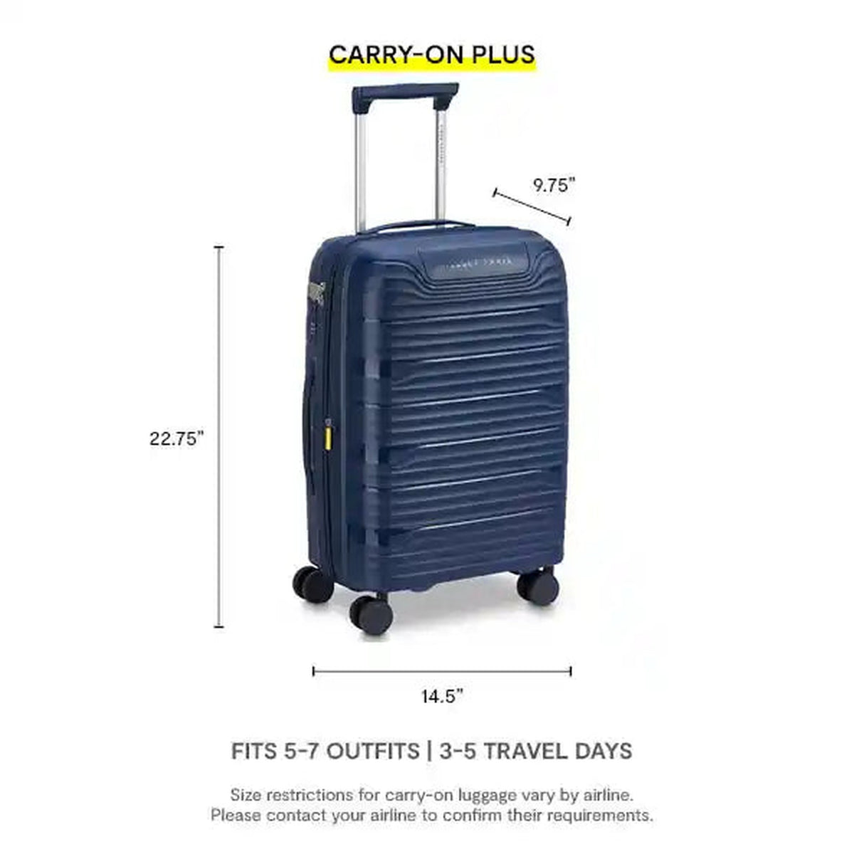 Delsey Dune 20" Expandable Spinner Carry-On