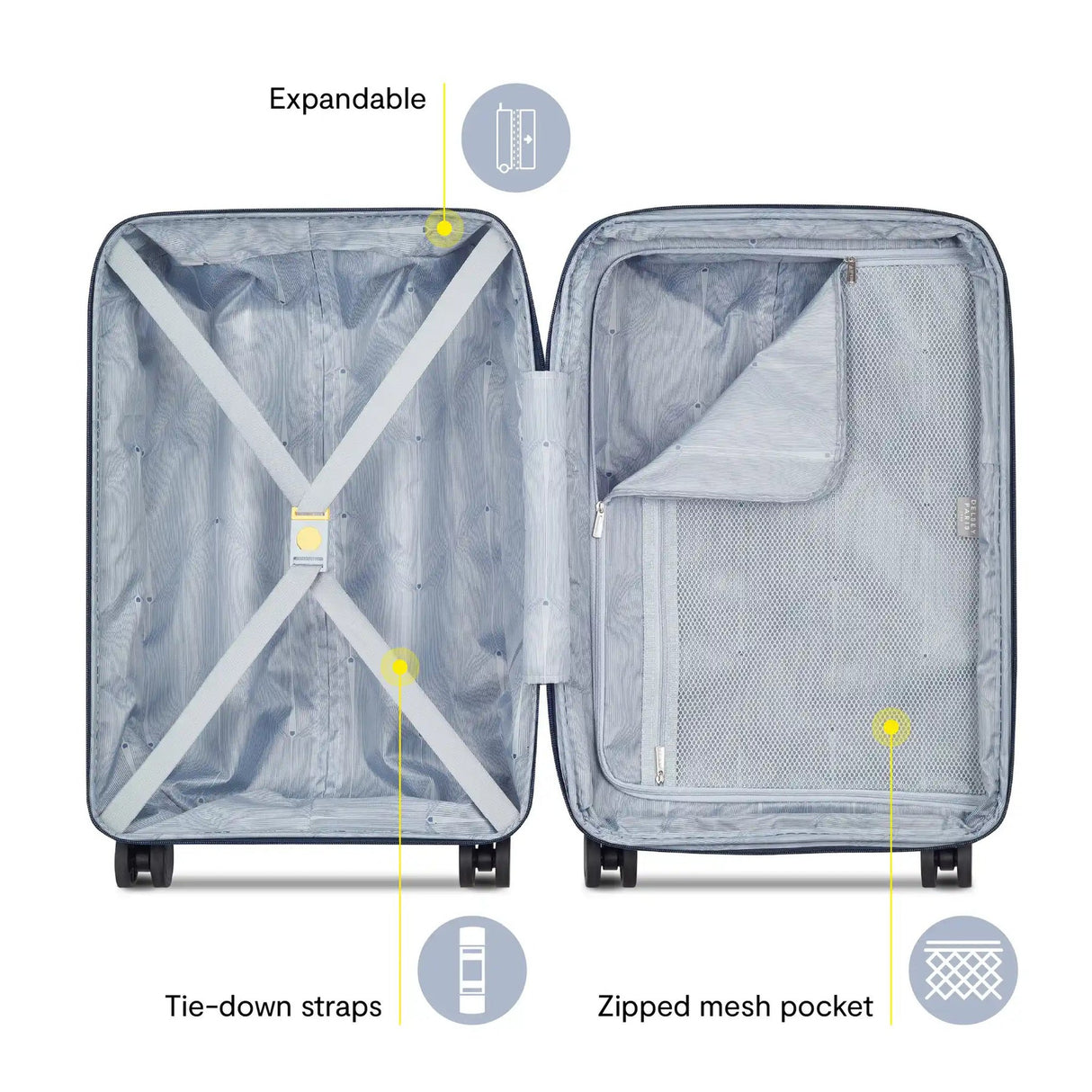 Delsey Dune 20" Expandable Spinner Carry-On