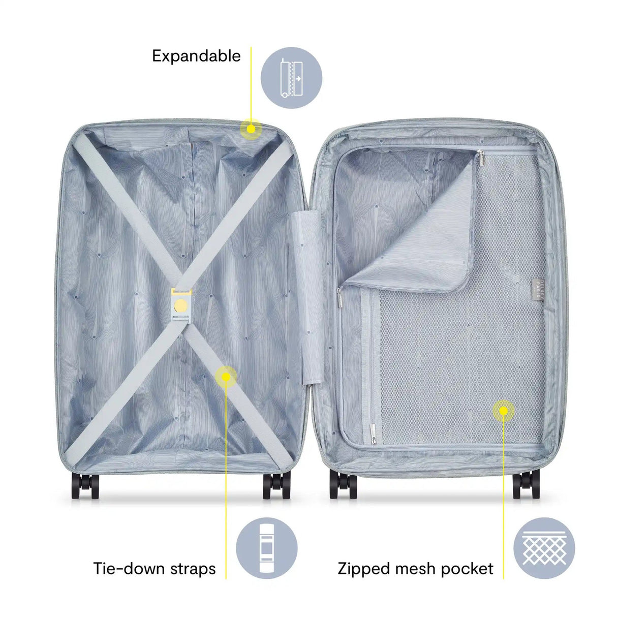 Delsey Dune 20" Expandable Spinner Carry-On