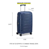 Delsey Dune 25" Expandable Spinner Upright