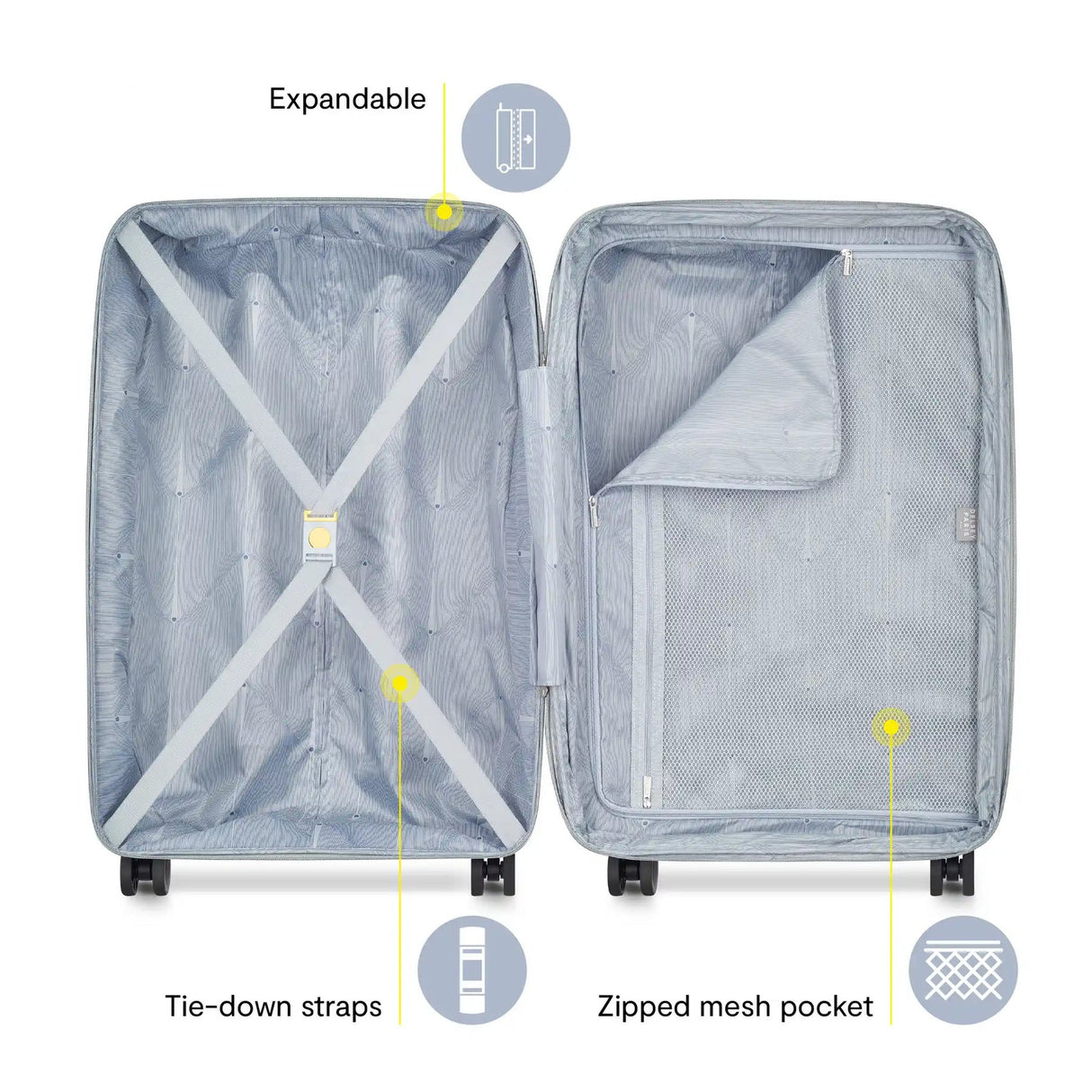 Delsey Dune 25" Expandable Spinner Upright