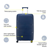 Delsey Dune 29" Expandable Spinner Upright
