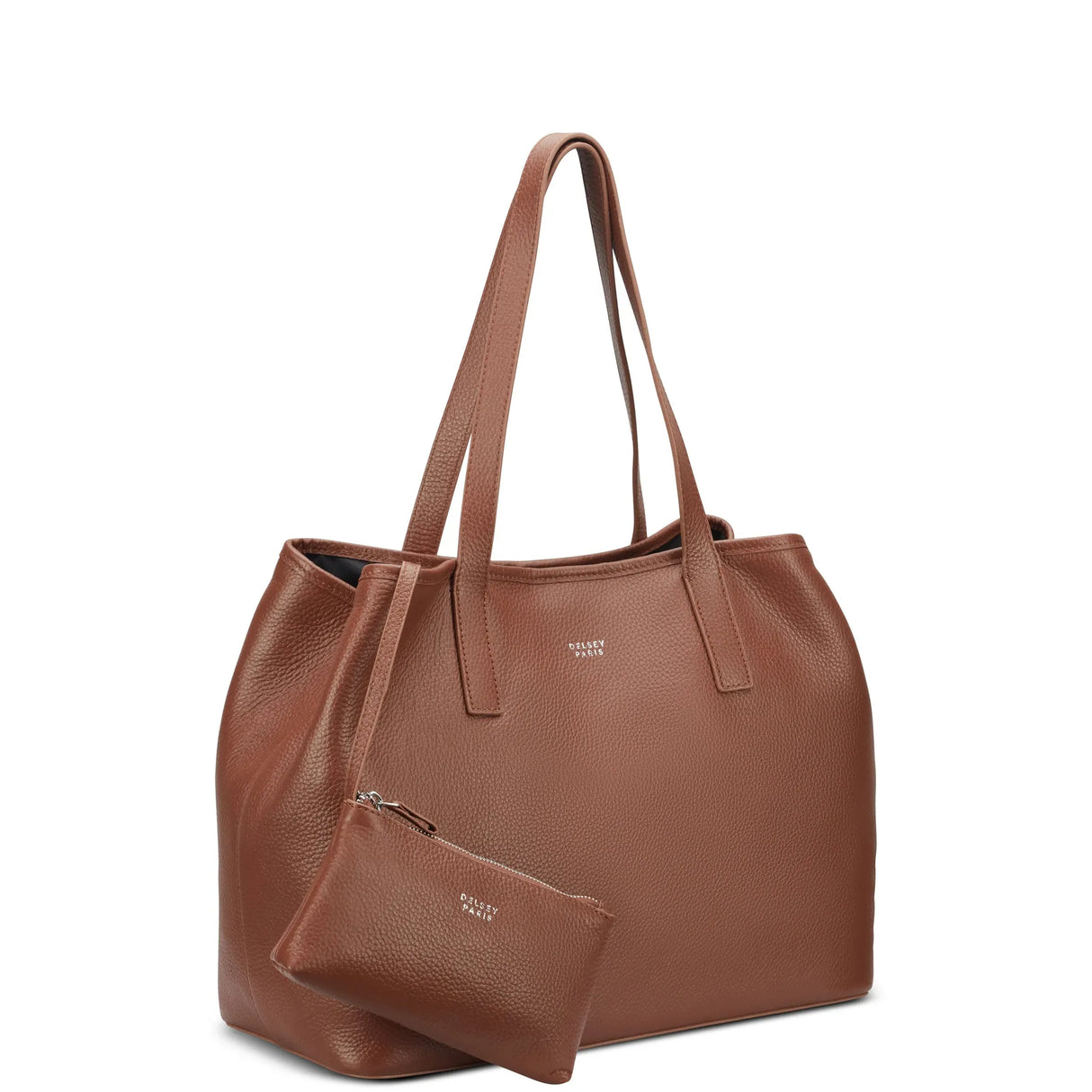 Delsey Leather Collection Tote Bag