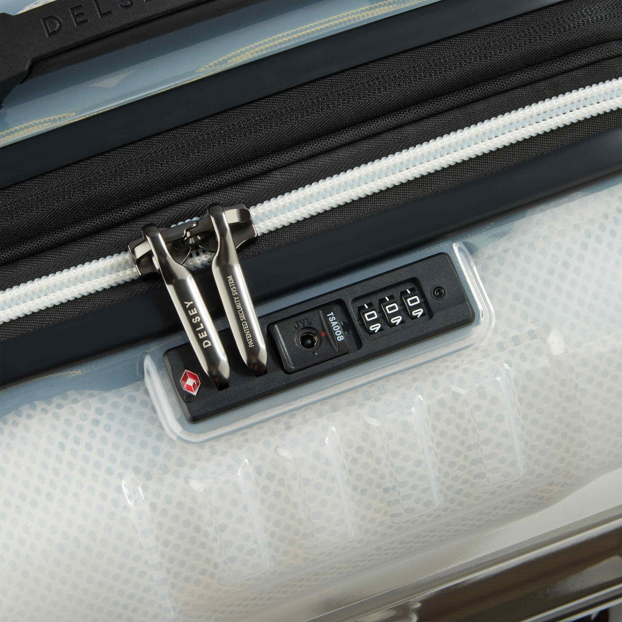 Delsey Rempart Translucent Carry-On Expandable Spinner