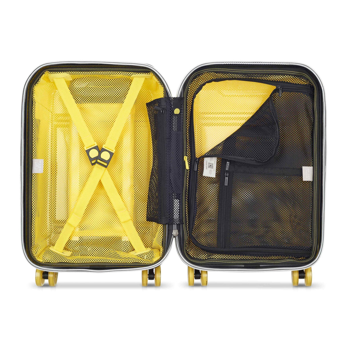 Delsey Rempart Translucent Carry-On Expandable Spinner