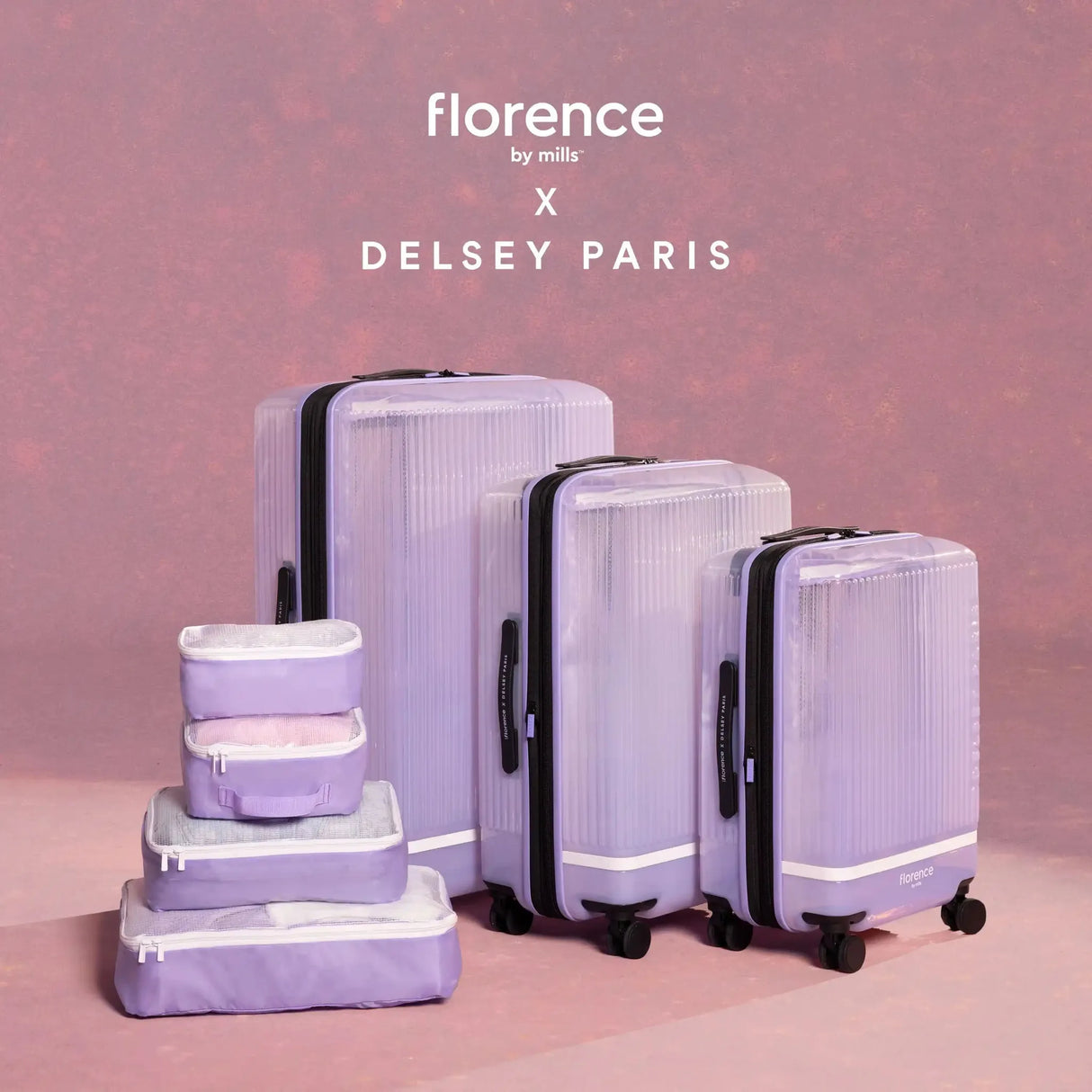 Delsey florence by mills Gotta Glow 24" Medium Expandable Spinner