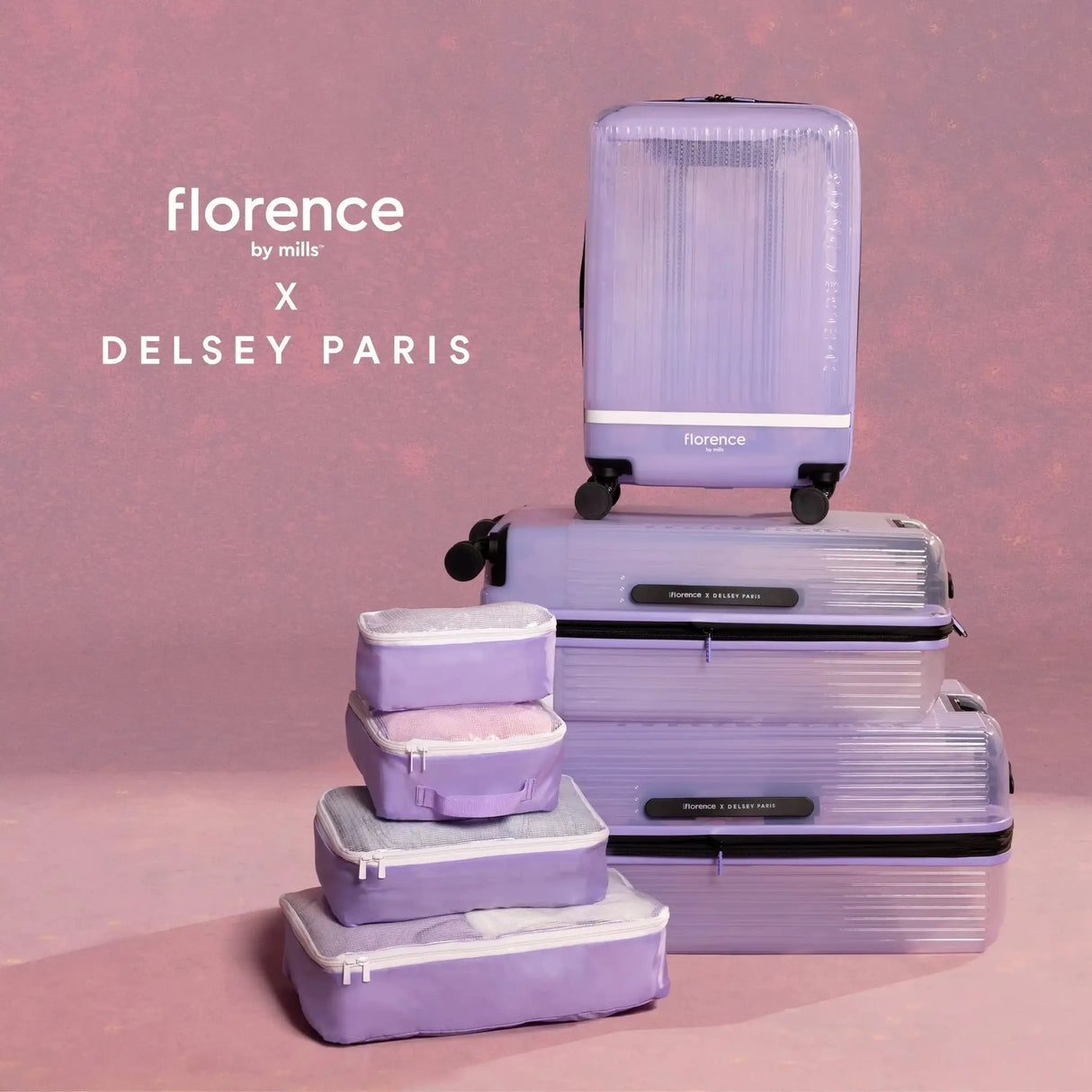 Delsey florence by mills Gotta Glow Carry-On Plus Expandable Spinner
