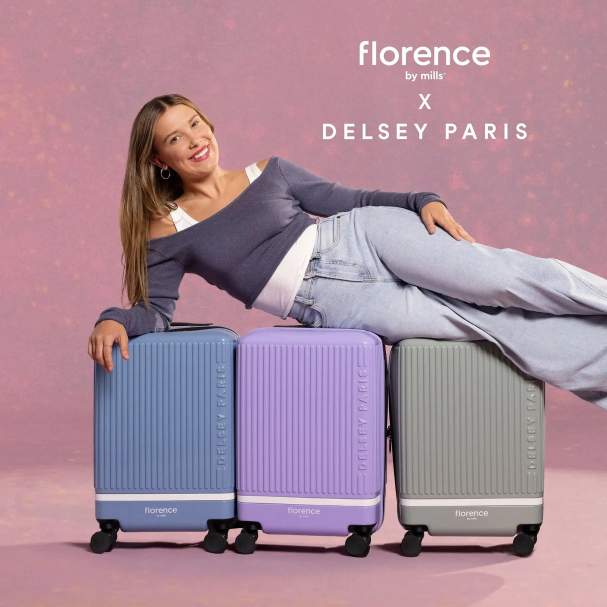 Delsey florence by mills Spin Me Away Carry-On Plus Expandable Spinner