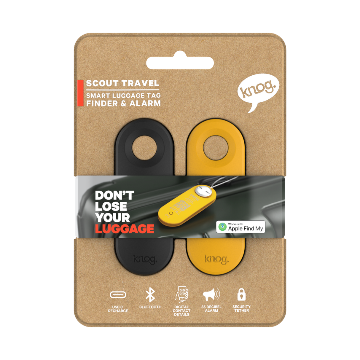 Eagle Creek Scout Travel Smart Luggage Tag Twin Pack