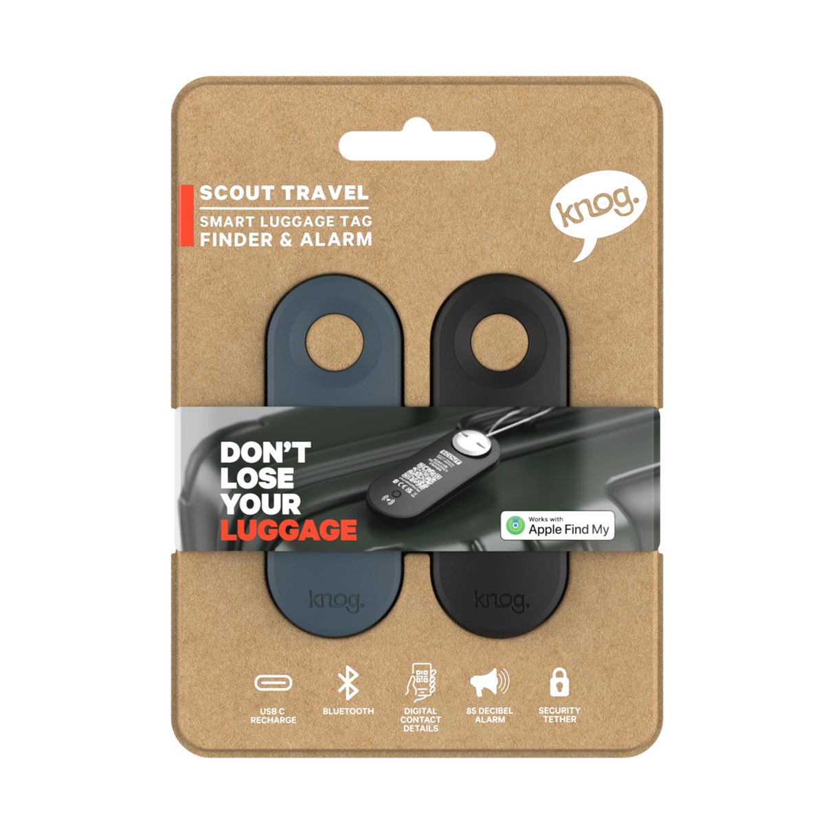 Eagle Creek Scout Travel Smart Luggage Tag Twin Pack