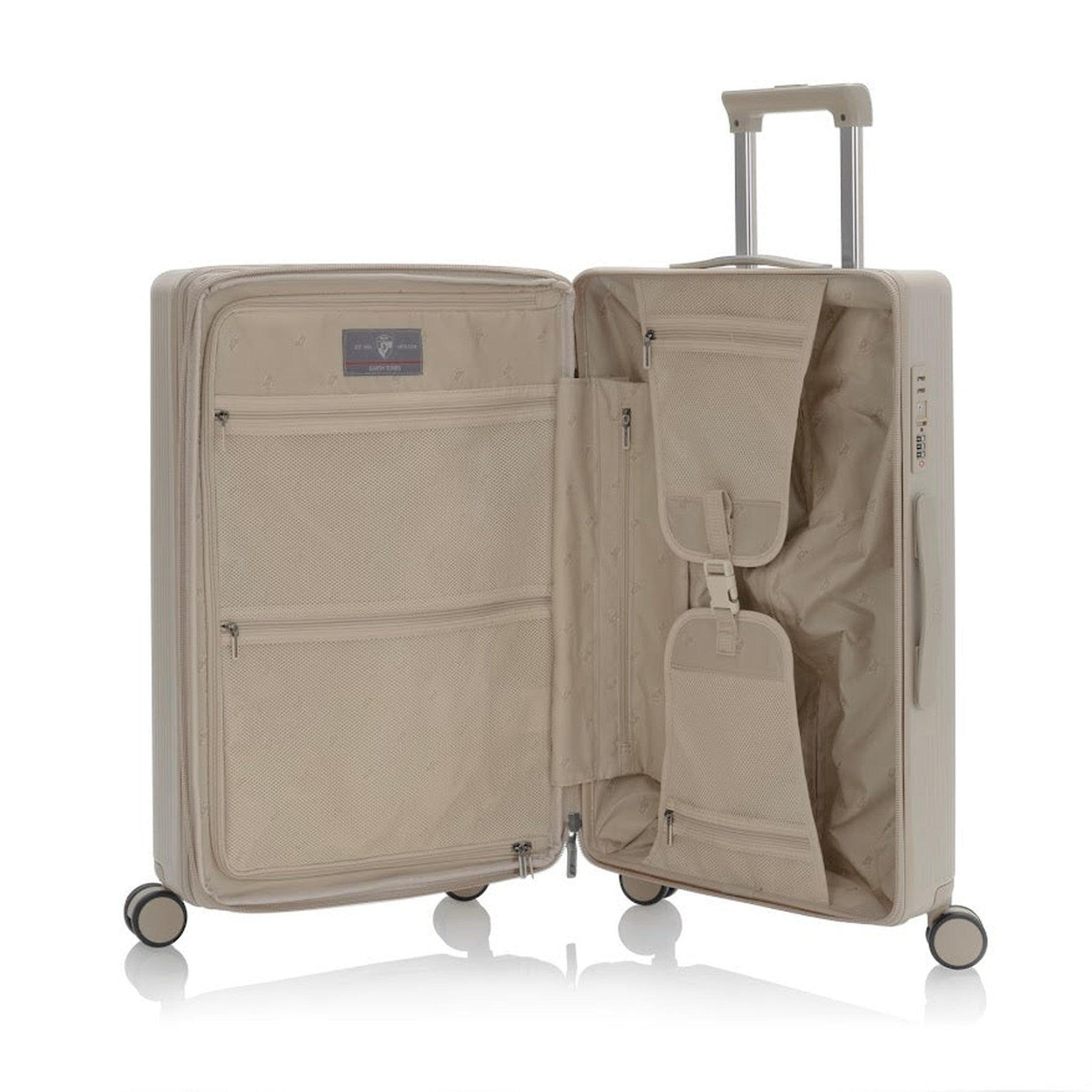 Heys Earth Tones 3 Piece Spinner Set