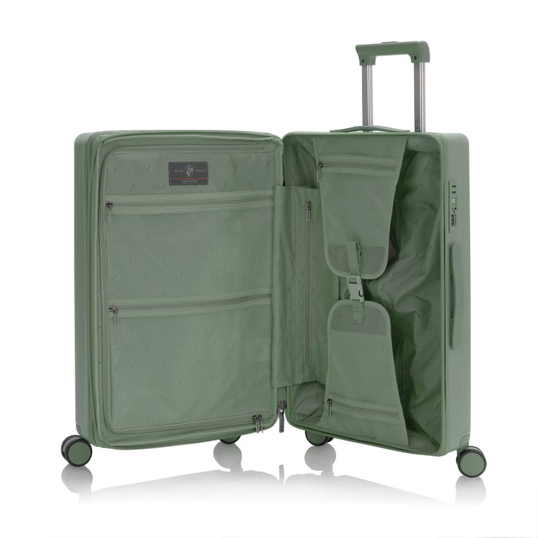 Heys Earth Tones 3 Piece Spinner Set