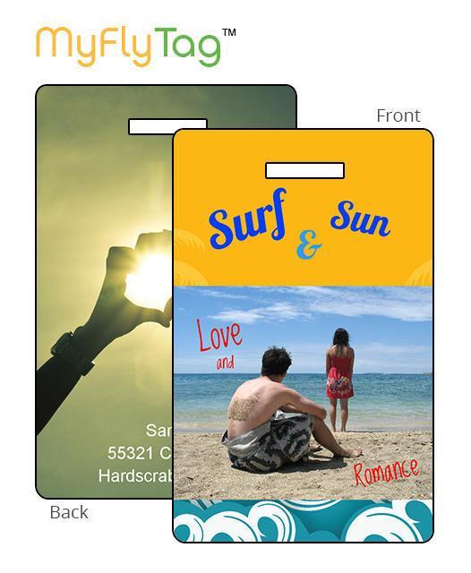 MyFly Personalized Luggage Tags - Only $4.49 each for 25 tags