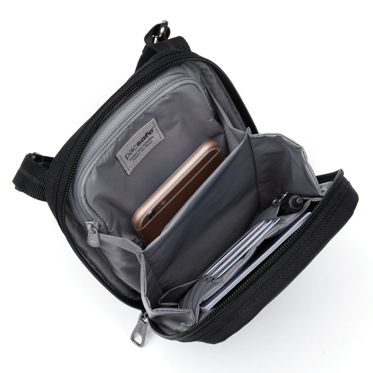 Pacsafe RFIDsafe Tech Crossbody
