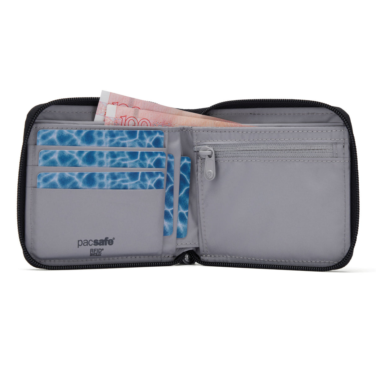 Pacsafe RFIDsafe Zip Around Wallet