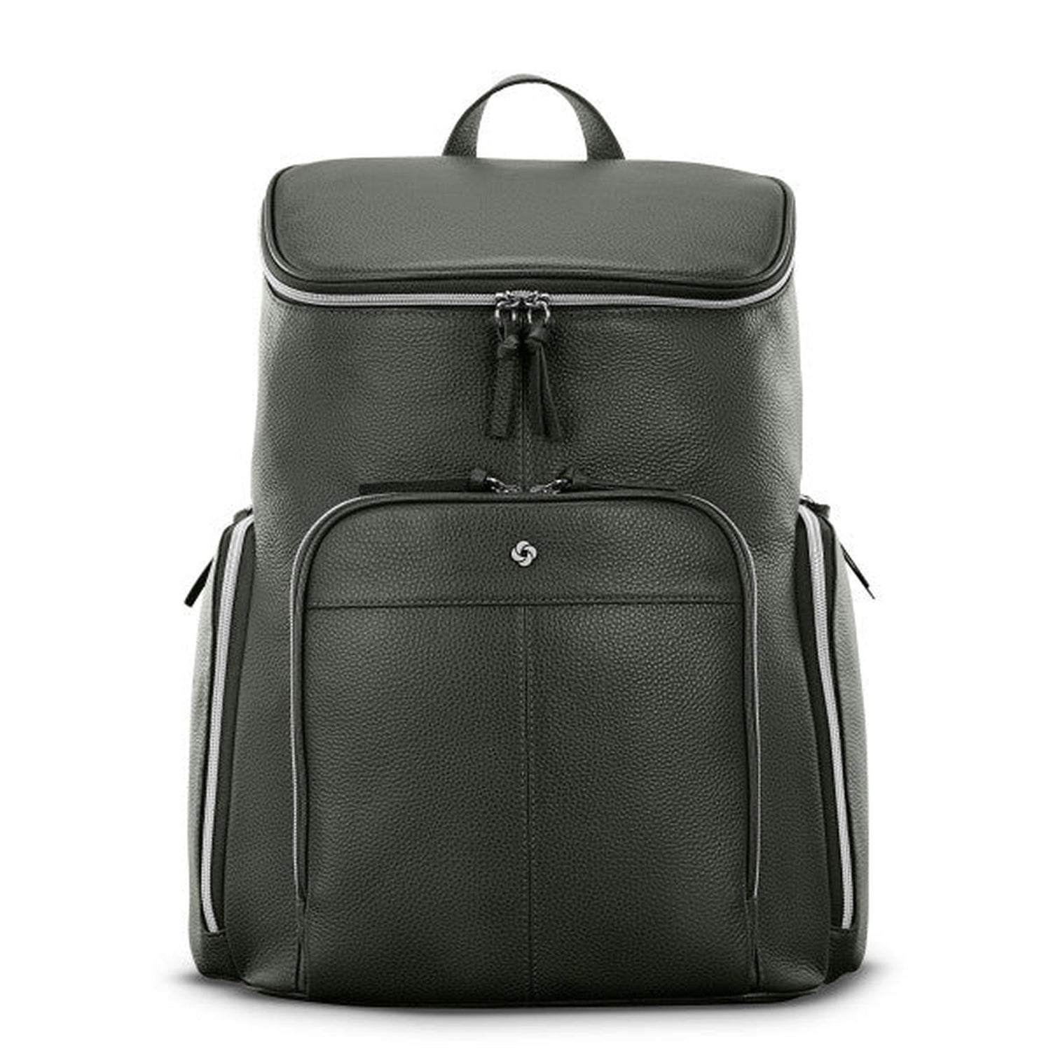 Samsonite Mobile Solutions Leather Deluxe Backpack